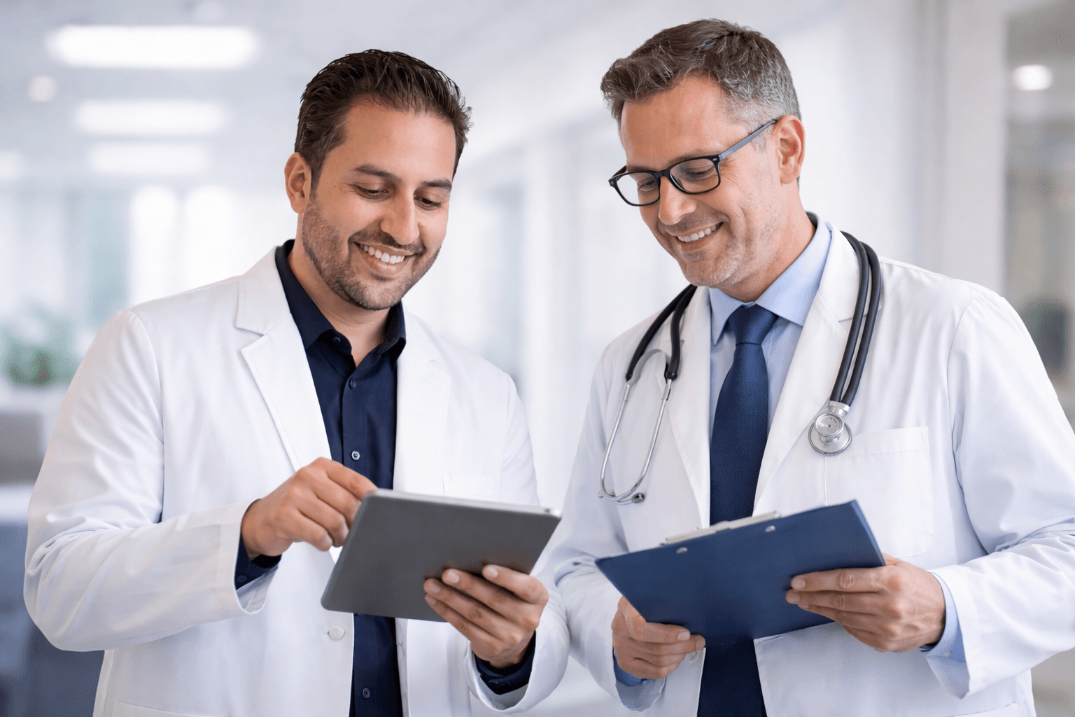 Physician team and workspace for referring providers